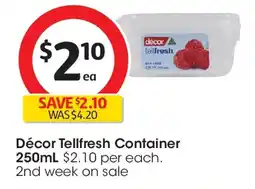 Coles Décor Tellfresh Container offer