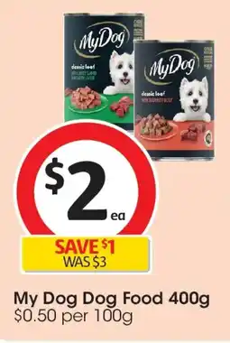 Coles My dog dog food offer