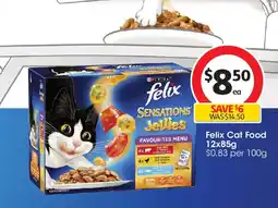 Coles Felix cat food offer
