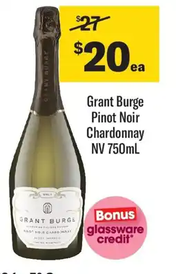 Coles Grant burge pinot noir chardonnay nv offer