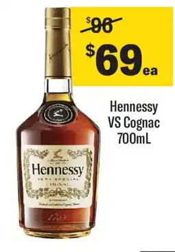 Coles Hennessy vs cognac offer