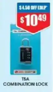 Chemist Warehouse Tsa combination lock offer