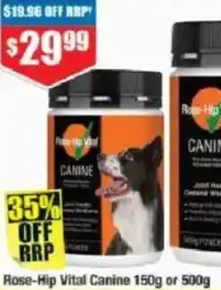 Chemist Warehouse Rose-hip vital canine offer