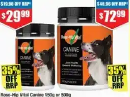 Chemist Warehouse Rose-hip vital canine offer