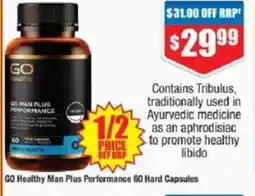 Chemist Warehouse Go healthy man plus performance offer