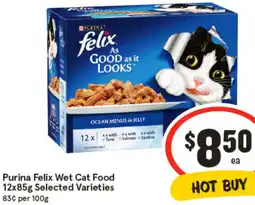 IGA Purina Felix Wet Cat Food offer