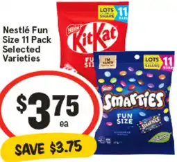 IGA Nestlé Fun Size offer