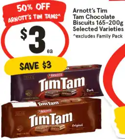IGA Arnott's Tim Tam Chocolate Biscuits offer