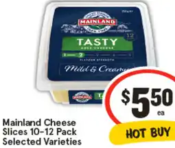 IGA Mainland Cheese Slices offer