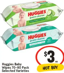 IGA Huggies Baby Wipes offer