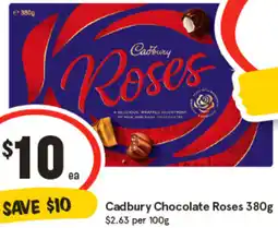IGA Cadbury Chocolate Roses offer