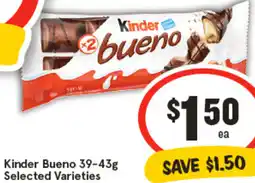 IGA Kinder Bueno offer