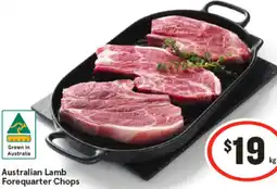 IGA Australian Lamb Forequarter Chops offer