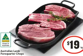 IGA Australian Lamb Forequarter Chops offer