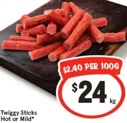 IGA Twiggy Sticks offer