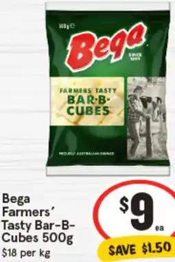 IGA Bega Farmers' Tasty Bar-B- Cubes offer
