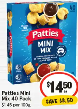 IGA Patties Mini Mix offer