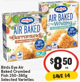 IGA Birds Eye Air Baked Crumbed Fish offer