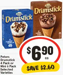IGA Peters Drumstick or Mini offer