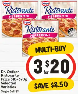 IGA Dr. Oetker Ristorante Pizza offer