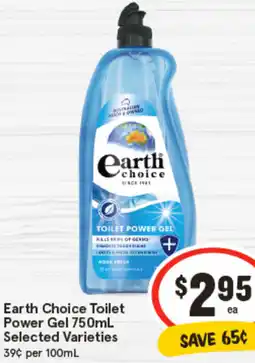 IGA Earth Choice Toilet Power Gel offer