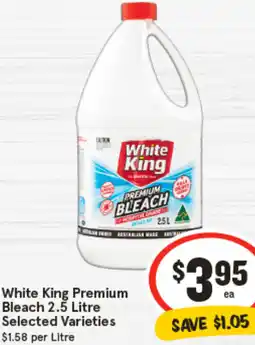 IGA White King Premium Bleach offer