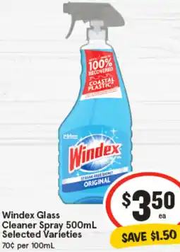 IGA Windex Glass Cleaner Spray offer