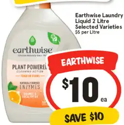 IGA Earthwise Laundry Liquid offer