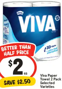 IGA Viva Paper Towel offer