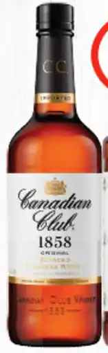 IGA Canadian Club Whisky offer