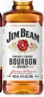 IGA Jim Beam White Label Bourbon offer