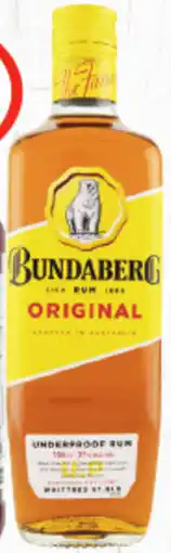 IGA Bundaberg Original Rum offer
