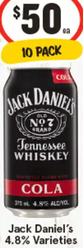 IGA Jack Daniel's offer