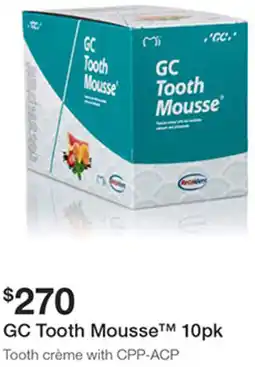 Henry Schein GC Tooth Mousse offer