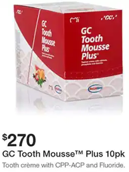 Henry Schein GC Tooth Mousse offer