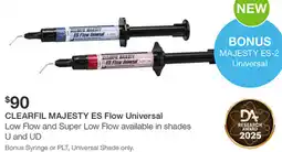 Henry Schein Clearfil majesty es flow universal offer