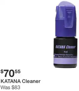 Henry Schein KATANA Cleaner offer