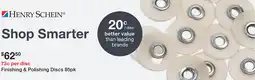 Henry Schein Finishing & Polishing Discs offer