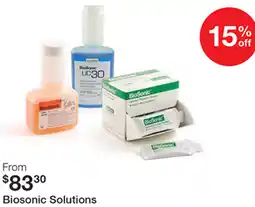 Henry Schein Biosonic Solutions offer
