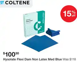 Henry Schein Hysolate Flexi Dam Non Latex Med Blue offer