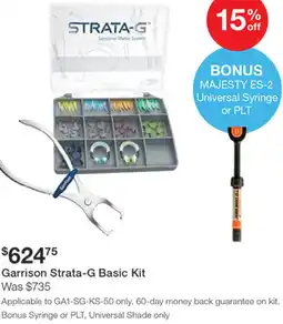 Henry Schein Garrison Strata-G Basic Kit offer