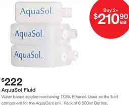 Henry Schein AquaSol Fluid offer