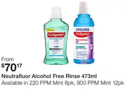Henry Schein Neutrafluor Alcohol Free Rinse offer