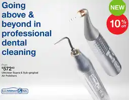 Henry Schein Ulticlean Supra & Sub-gingival Air Polishers offer