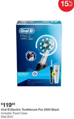 Henry Schein Oral B Electric Toothbrush Pro 2000 offer