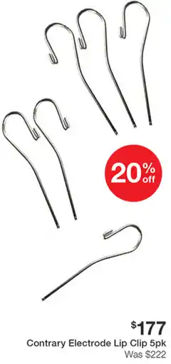Henry Schein Contrary Electrode Lip Clip offer