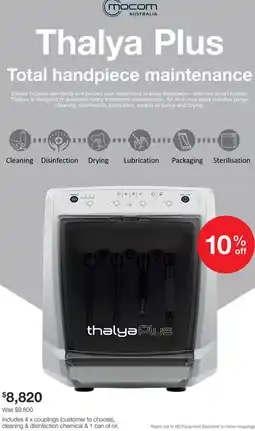 Henry Schein Thalya Plus offer