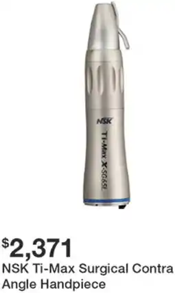 Henry Schein NSK Ti-Max Surgical Contra Angle Handpiece offer