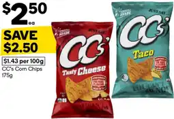 Woolworths CC’s Corn Chips offer