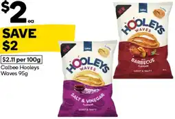 Woolworths Calbee Hooleys Waves offer